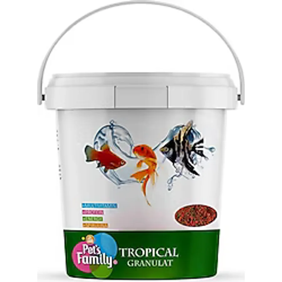 Pets Family 10 lt / 3 kg Tropical Granulat