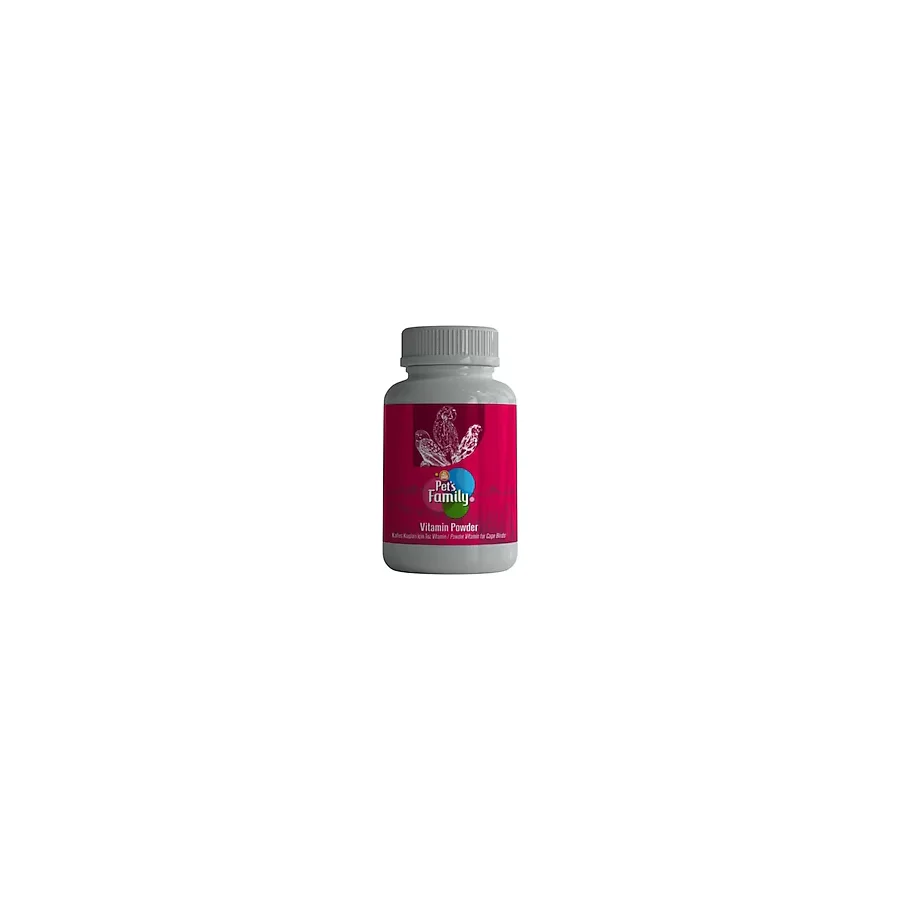 Pets Family 100 gr Toz Kuş Vitamini