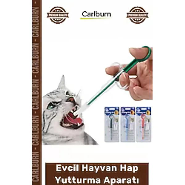 #Petshop Kedi Köpek Pratik Tablet Şırınga Ergonomik Yavru Bakım Evcil Hayvan Hap Yutturma Aparatı