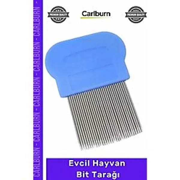 #Petshop Profesyonel Tasarım Metal Dişli Saç Derisi Dostu Kaymaz Saplı Hijyenik Sağlıklı Bit Tarağı