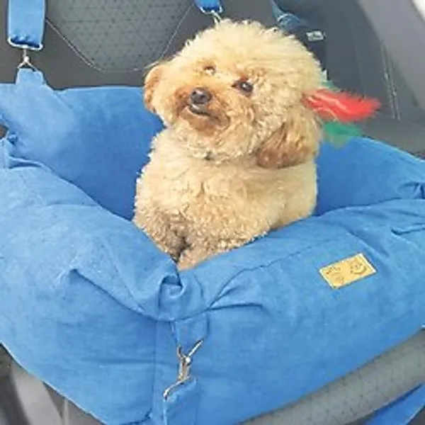 PETTY COMFORT 3 Fonksiyonlu Köpek Koltuk-köpek Yatağı-taşıma Çantası-köpek Araba Koltuğu-evde Dışarda Arabada (Mavi, X-Large)