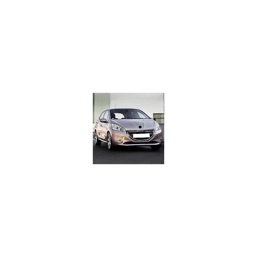 Peugeot 208 2012-2015 Ön Tampon Çeki Çekme Demiri Kapağı 1607397980