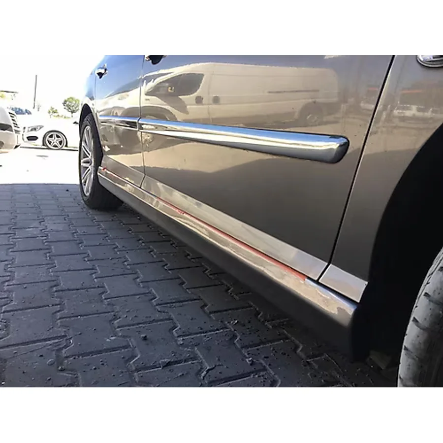 peugeot 407 yan marşpiyel takımı (plastik)