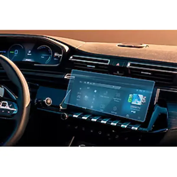 Peugeot 508 10 İnç Ekran Koruyucu Multimedya Şeffaf Nano