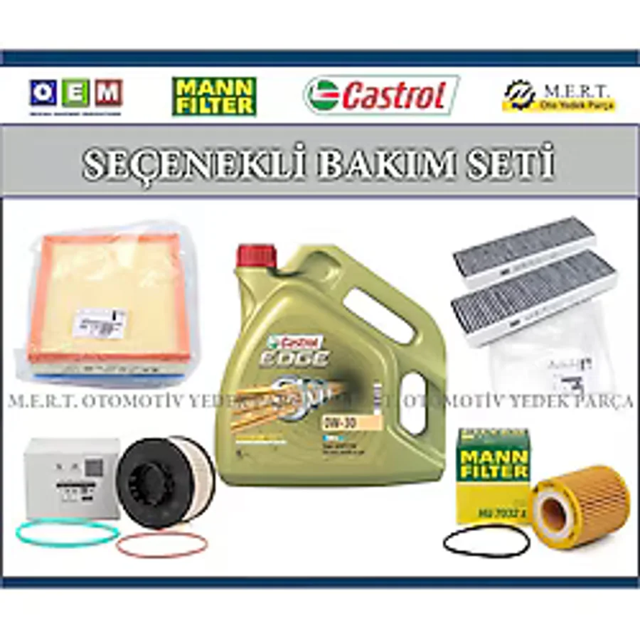 Peugeot Rifter 1.5 BlueHDi Filtre Bakım Seti + Motor Yağı