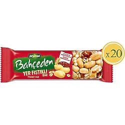 Peyman Bahçeden 30 gr 20'li Paket Yer Fıstıklı Bar