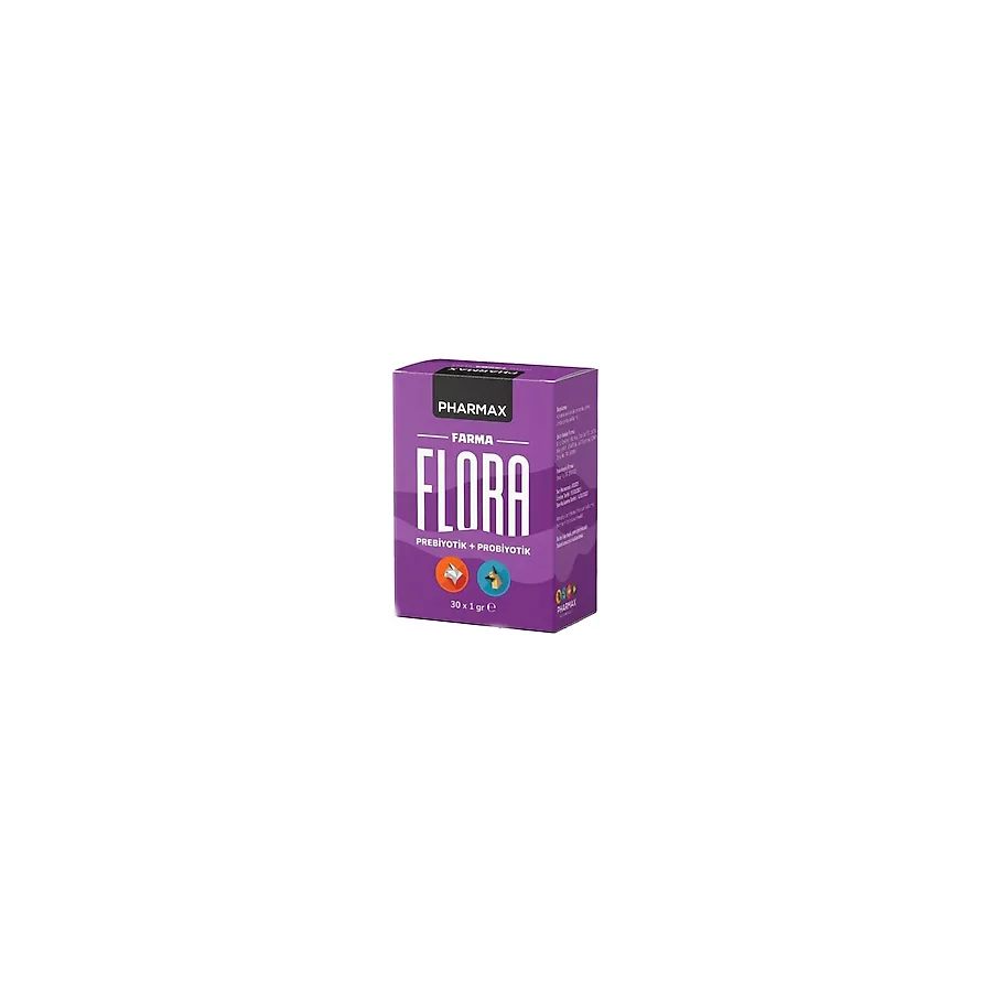 Pharmax 30'lu Farma Flora Prebiyotik + Probiyotik Kedi Köpek Vitamini