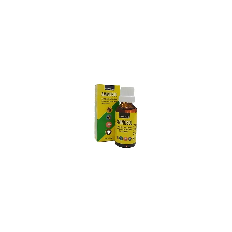 Pharmax Aminosol 150 ml Kedi Ödüller ve Vitaminler İçin Dengeli Amino Asit ve Vitamin Kompleksi