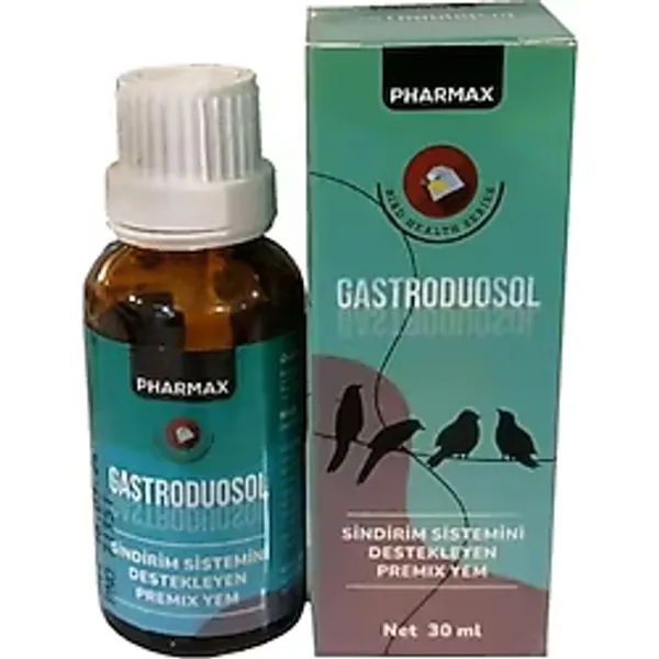 Pharmax Gastroduosol Kuşlar İçin Sindirim Sistemi Düzenleyici 30 Ml