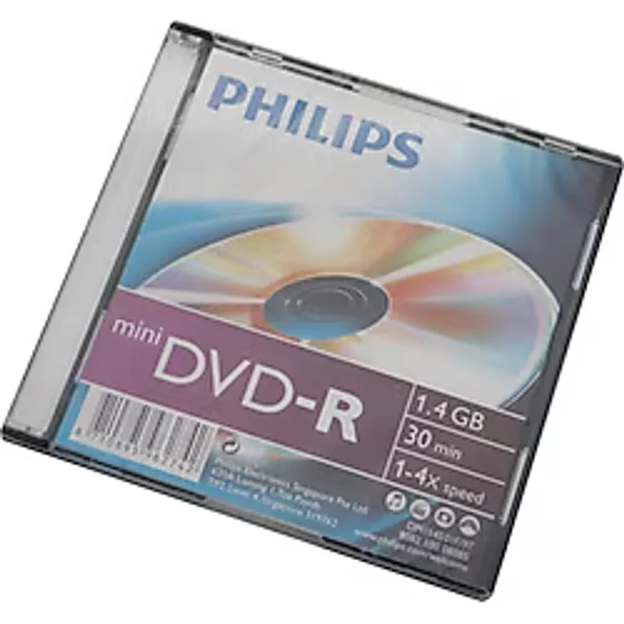 Philips 1.4 Gb Mini DVD-RW Disk