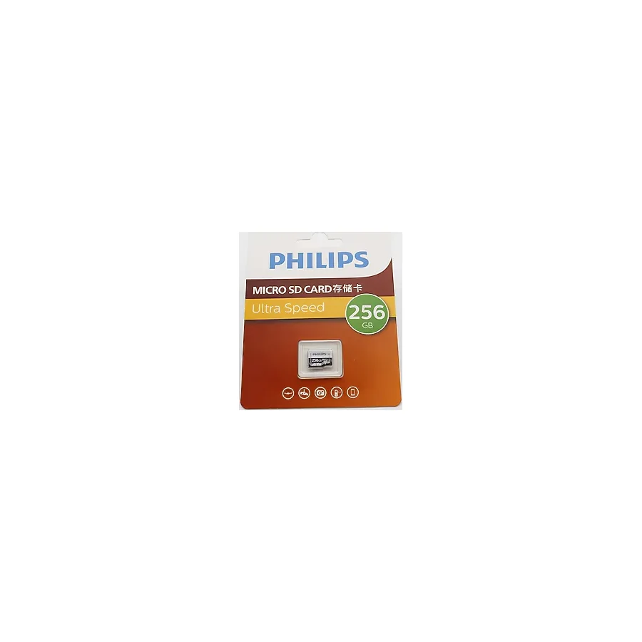 Philips 256GB A1 V30 MicroSDXC Hafıza Kartı (Adaptörsüz)