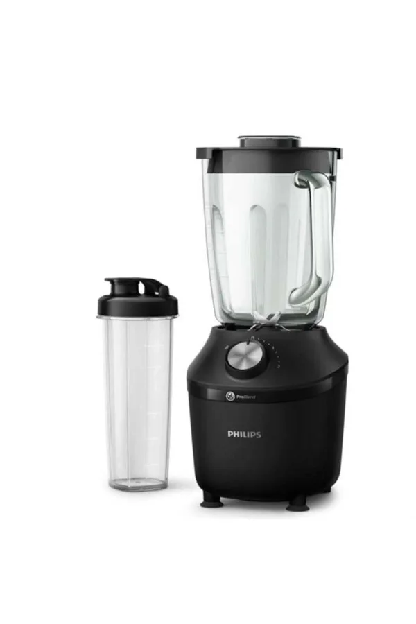 Philips 3000 Serisi Blender ProBlend Crush Teknolojisi 600W, 2 Lt, 2 Hız Ayarı + Darbe, Cam Hazne, HR2291/41