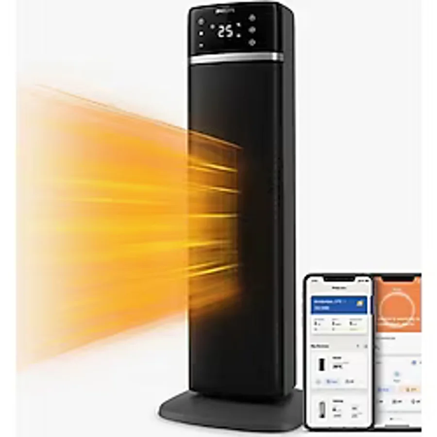 Philips 5000 Serisi Akıllı Kule Seramik Isıtıcı - Siyah
