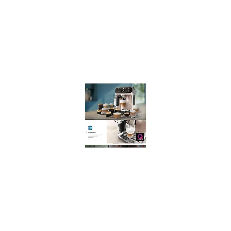 Philips 5500Seri Tam Otomatik Espresso Makinesi, 20 Sıcak Ve Soğuk İçecek Espresso, Sütlü Latte, Cappuccino