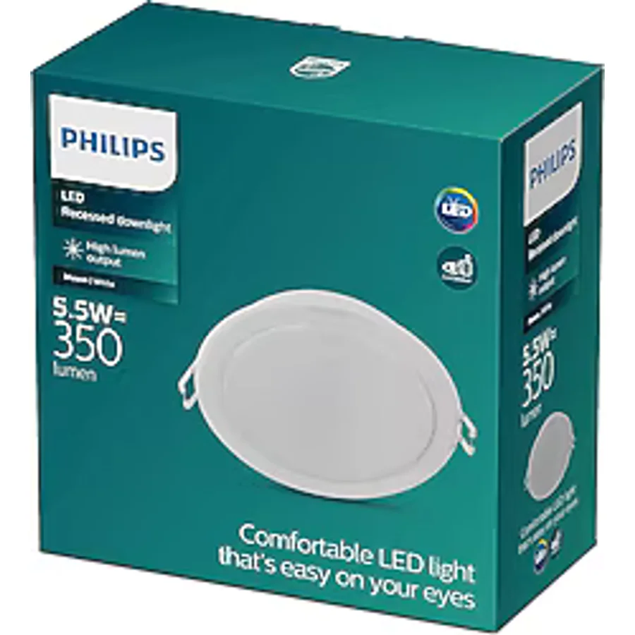 Philips 59447 5W 3000 K WH Gömme LED Spot