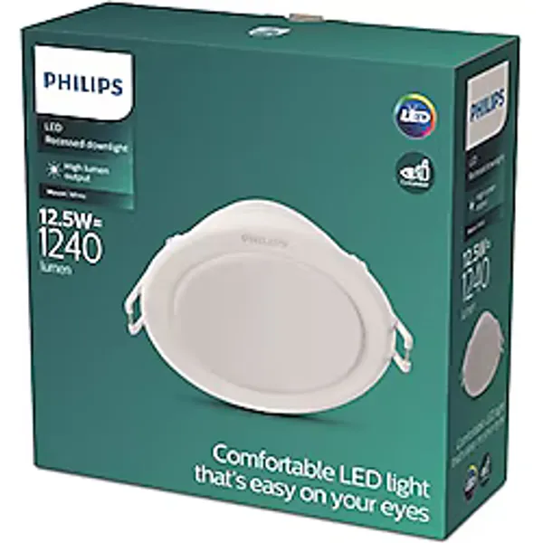 Philips 59464 Meson 12.5 W 3000 K Gömme Led Spot Armatür