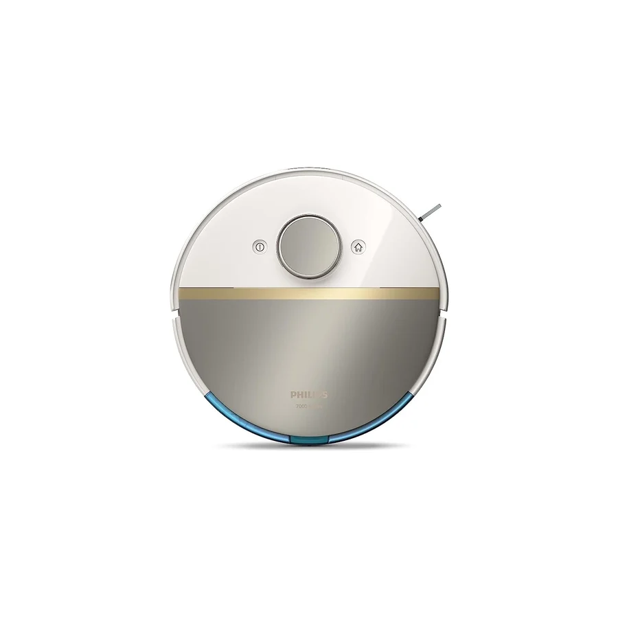 Philips 7000 Serisi Aqua Islak ve Kuru Temizlik Robotu, Güçlü 5200 Mah Li-Ion PIL,5000 Pa Emiş Gücü, 360 Lazer Navigasyon, EPA11 Filtre, Homerun Mobil Uygulaması - Beyaz
