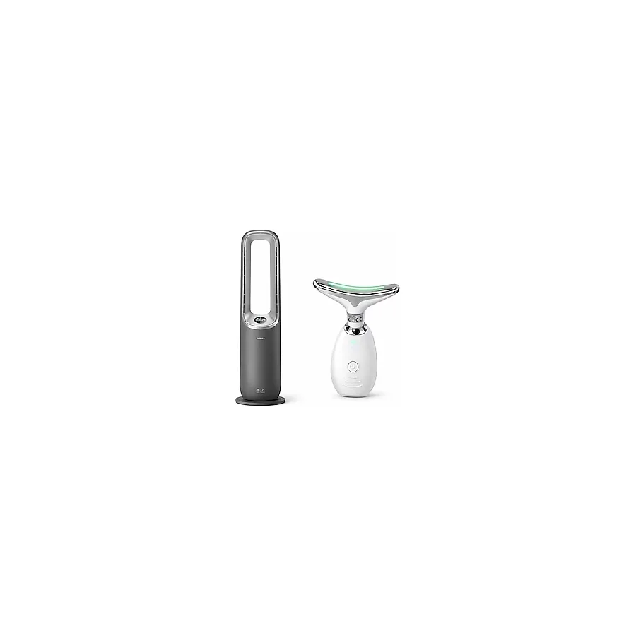 Philips 8000 Serisi Air Performer 3in1 Hava Temizleme Cihazı, AMF870/15 + Yüz Masaj Aleti Hediye - Gri