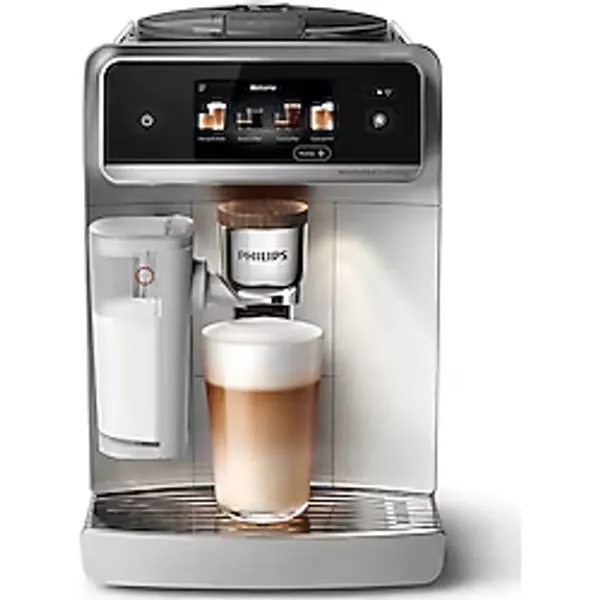 Philips 8000 Serisi Tam Otomatik Kahve Makinesi - Brewextract Teknolojili, Lattego Pro Süt Sistemli, 50'den Fazla Sıcak ve Soğuk Içecek Hazırlama Özellikli - Gümüş