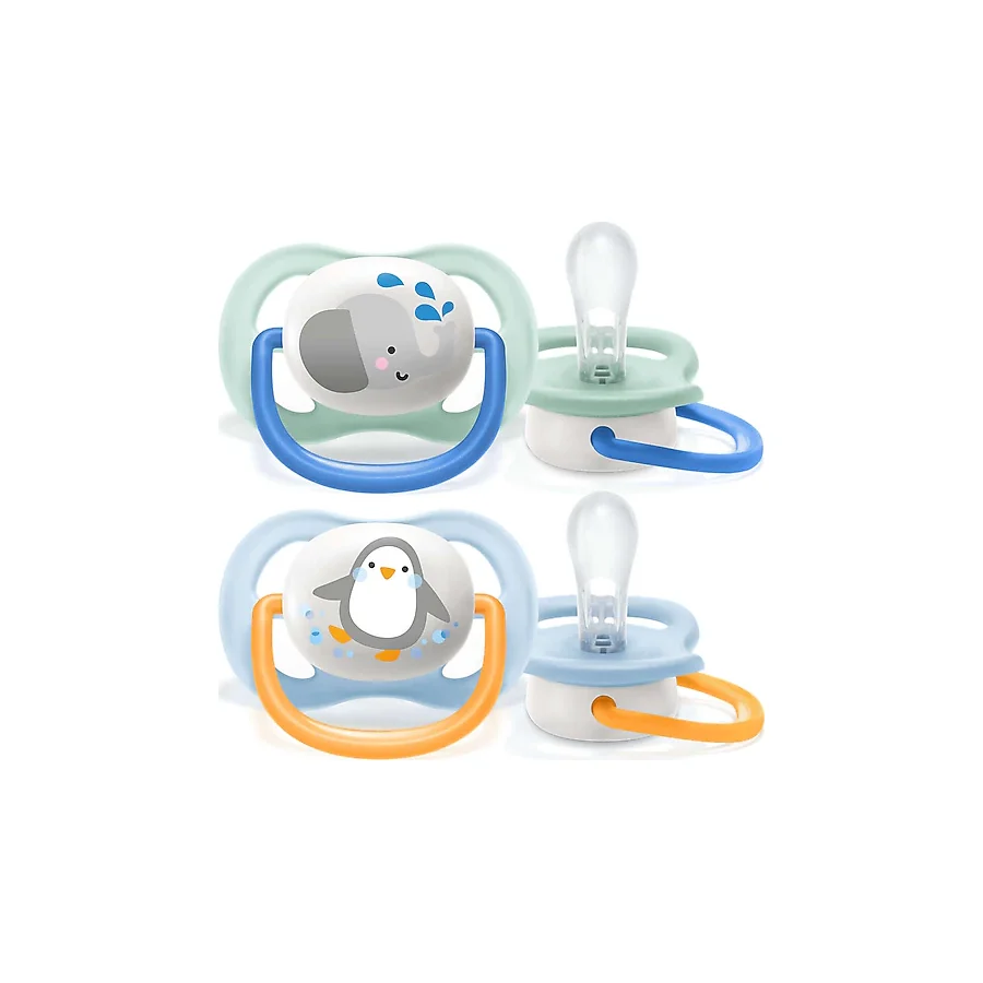 Philips Avent SCF080/05 Ultra Air Animals 0-6 Ay 2'li Emzik Erkek