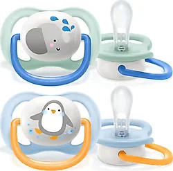 Philips Avent SCF080/05 Ultra Air Animals 0-6 Ay 2'li Emzik Erkek