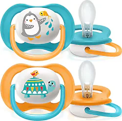 Philips Avent SCF080 Ultra Air Animals 6-18 Ay 2'li Emzik