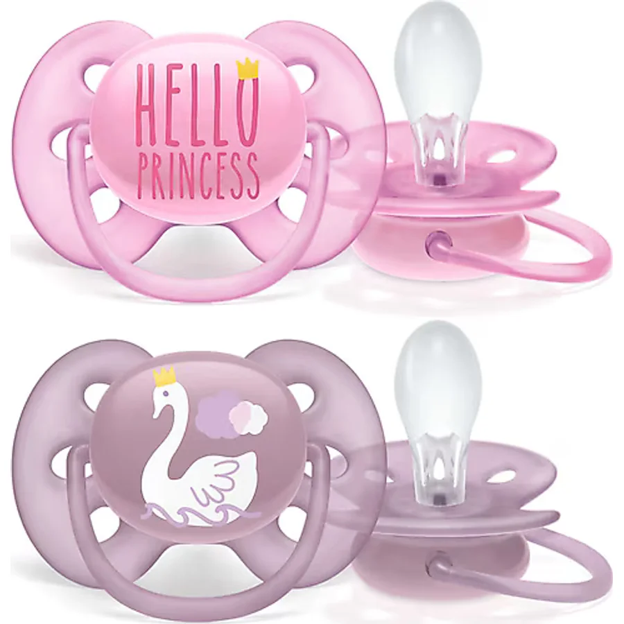 Philips Avent SCF223/02 Ultra Soft Kız 6-18 Ay 2'li Emzik