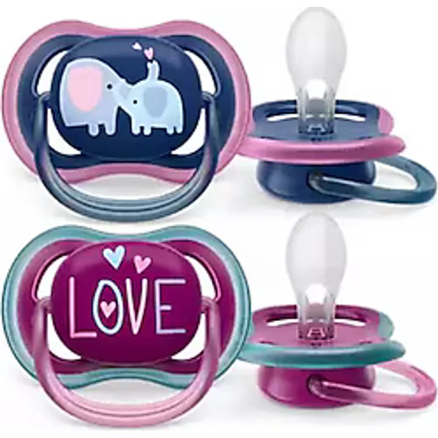Philips Avent SCF349/22 Ultra Air 18+ Ay 2'li Kız Emzik