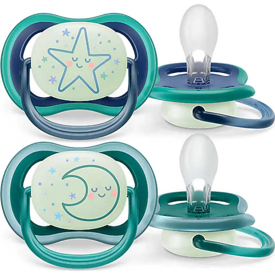 Philips Avent SCF376/13 Ultra Air Night 6-18 Ay 2'li Erkek Emzik