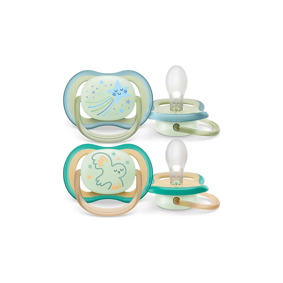 Philips Avent SCF376/18 Ultra Air Night 0-6 Ay 2'li Erkek Emzik