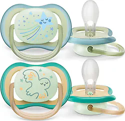Philips Avent SCF376/18 Ultra Air Night 0-6 Ay 2'li Erkek Emzik