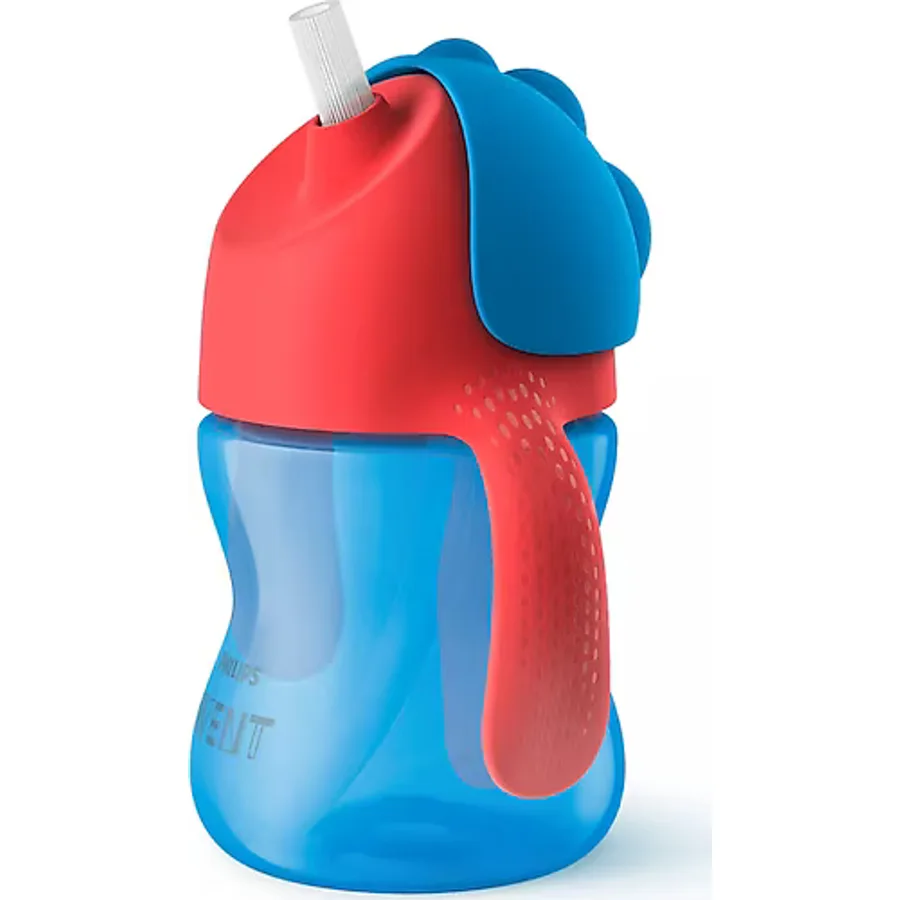 Philips Avent SCF796/01 Desenli Pipetli Bardak 200 ml Mavi