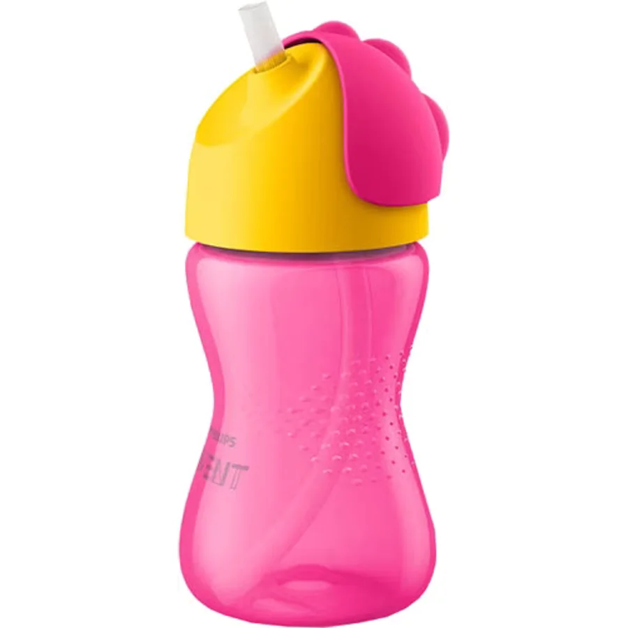 Philips Avent SCF798/02 Damlatmaz Pipetli Bardak 300 ml Pembe