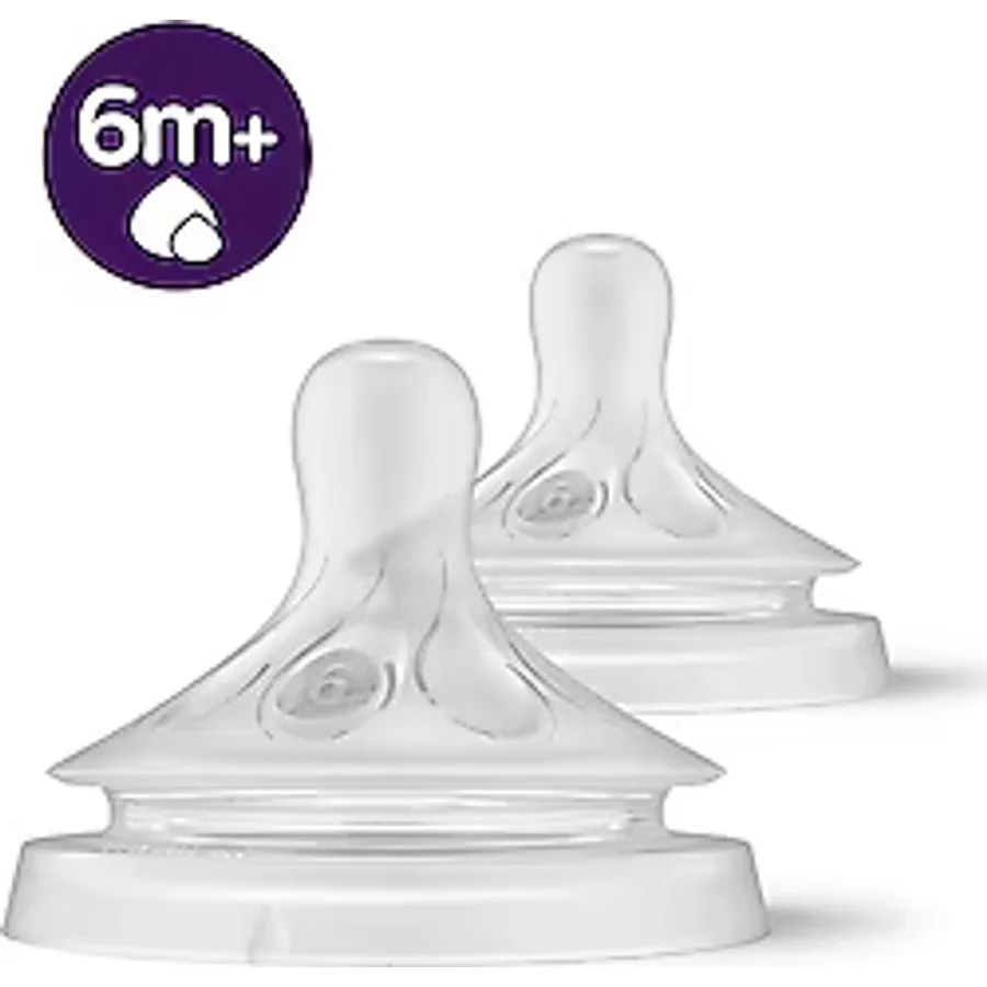 Philips Avent SCY965/02 Natural Response No:5 6 Ay+ 2'li Biberon Emziği