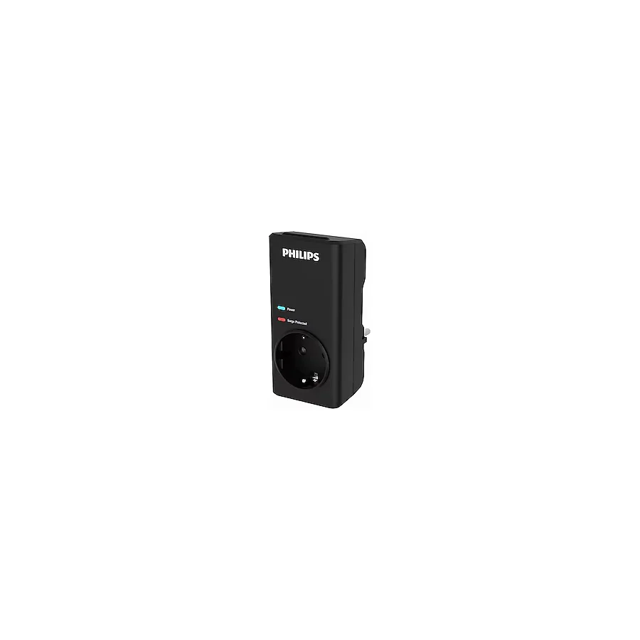 Philips CHP7010B 1140 Joule Siyah Kablosuz Akım Korumalı Priz