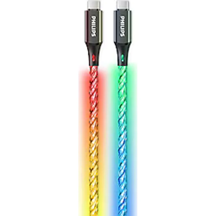 Philips DLC5130C 2m Type-C to Type-C Hızlı Şarj Kablosu