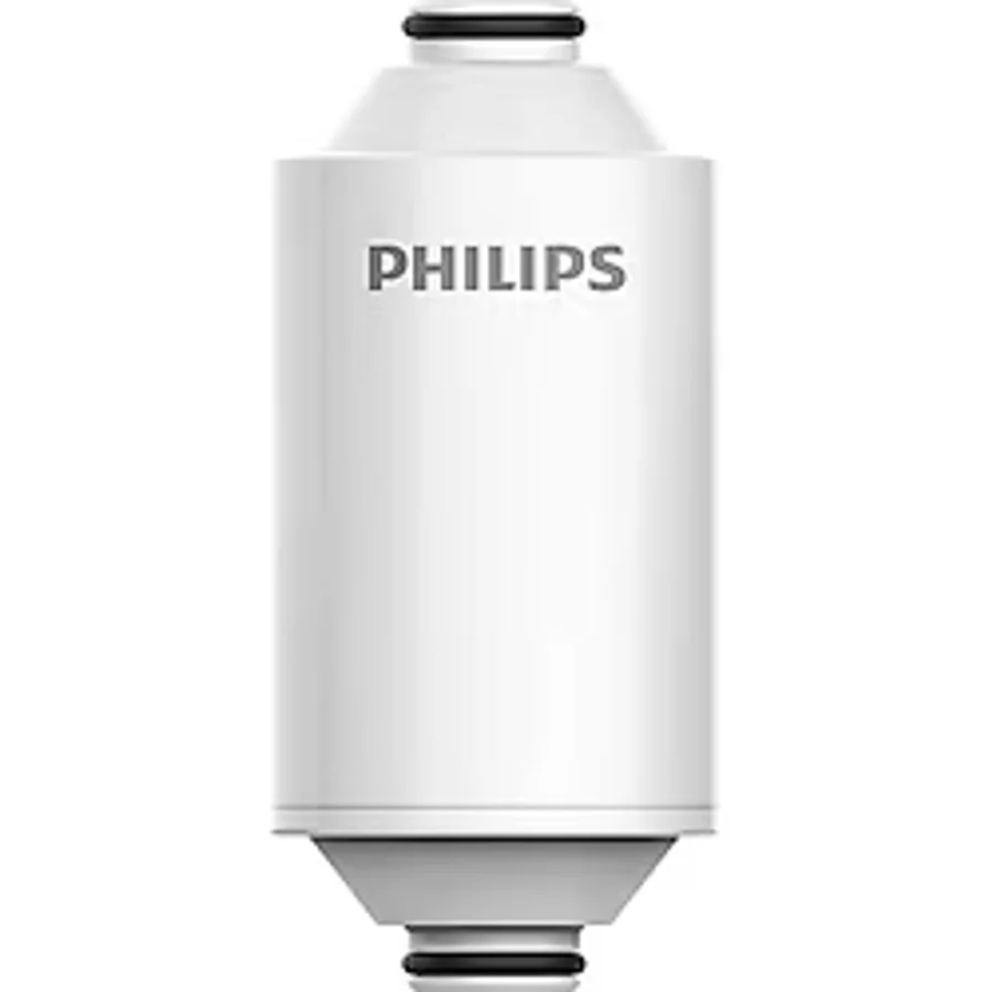 Philips Duş Filtresi Kartuşu - KDF Malzeme, NSF Sertifikalı, Uzun Ömürlü ve Yüksek Performanslı Filtrasyon, 1 Adet - Beyaz