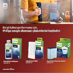 Philips Espresso Makinası Bakım Kiti Kireç Çözücü, Yağ Çözücü, Su Filtresi