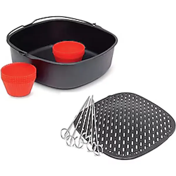 Philips HD9952/00 Airfryer Xxl Pişirme + HD9951/00 Airfryer Xxl Izgara Ustası Set