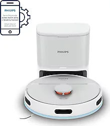 Philips HomeRun 2000 Serisi XU2100/20 Beyaz Çöp İstasyonlu Akıllı Robot Süpürge
