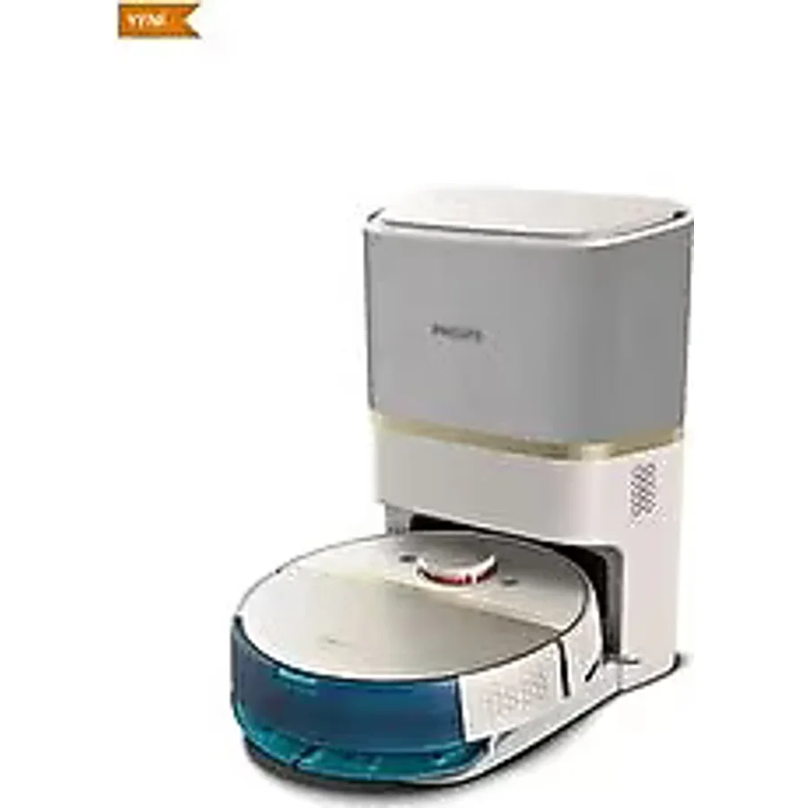 Philips Homerun 7100 Serisi Islak Kuru Moplu Toz Toplama İstasyonlu, 30 Gün Kapasiteli, Kendini Temi