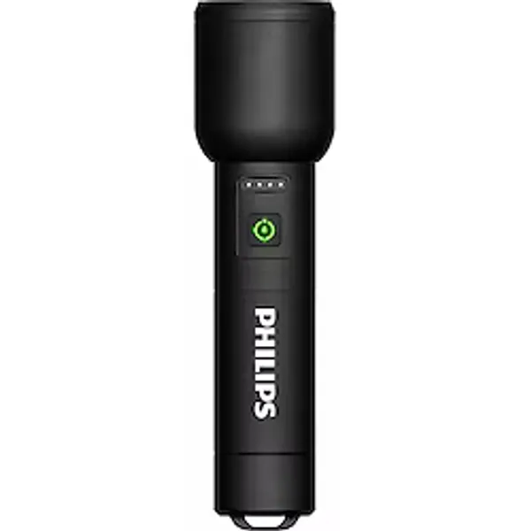 Philips SFL7010R/62 Şarjlı LED El Feneri 1000 Lümen 700 Metre Işın Mesafesi 3000mAh Powerbank Özellikli IPX4 Suya Dayanıklı