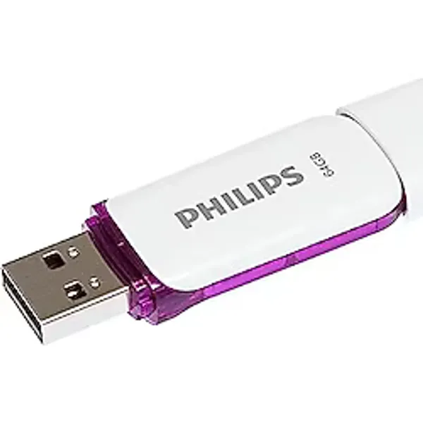 Philips Snow Edition 2.0 USB Flash Sürücü 64 GB PC, Laptop, Bilgisayar Veri Depolama, Okuma Hızı, 25 MB/s'ye Kadar