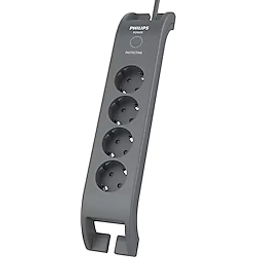 Philips SPN3140A/62 2400 Joule Anahtarlı 2 m 4'lü Akım Korumalı Priz