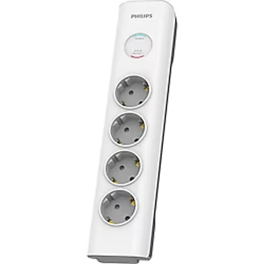 Philips SPN7040WA/62 600 Joule 2 m 4'lü Akım Korumalı Priz
