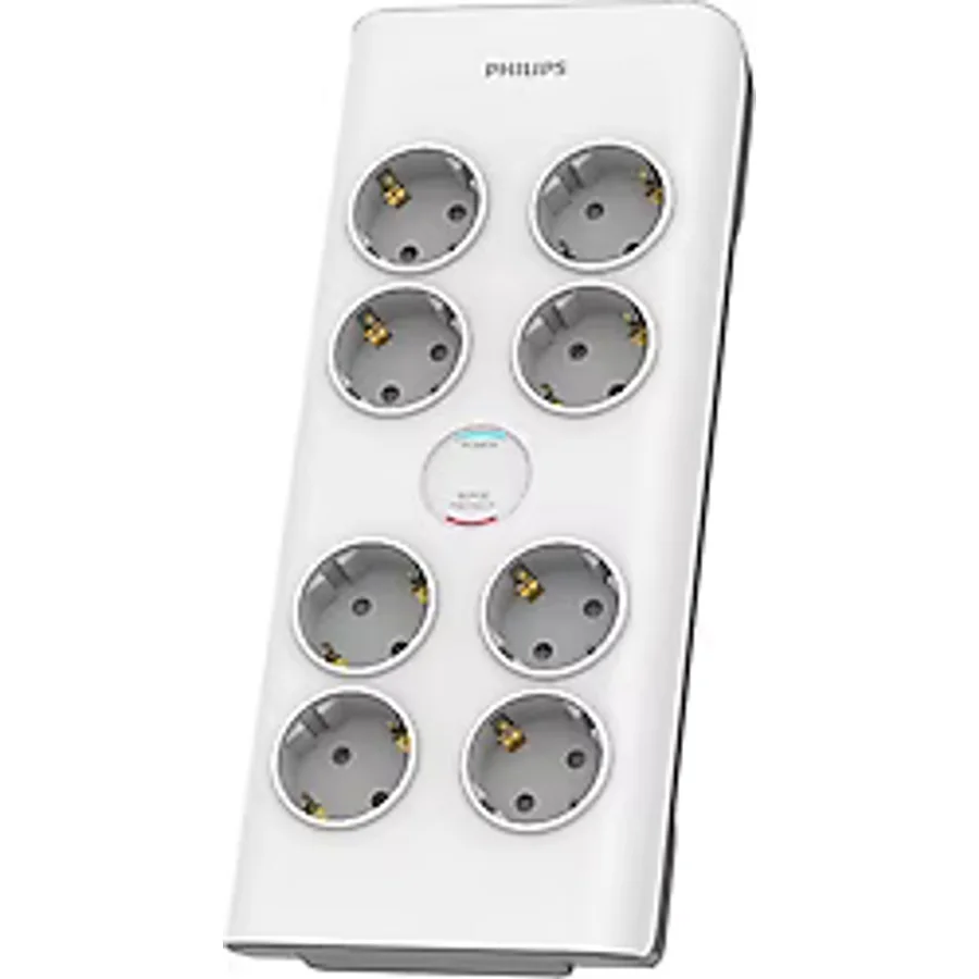 Philips SPN7080WA/62 900 Joule 2 m 8'li Akım Korumalı Priz