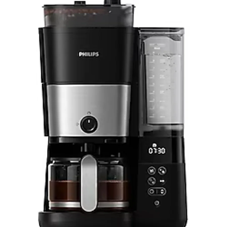 Philips Ultra Premium Öğütücülü Filtre Kahve Makinesi Siyah