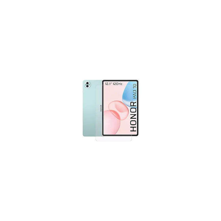 Phonextra HONOR Pad 10 12.1 İnç Uyumlu 9H Şeffaf Darbe Emici Kırılmaz Tablet Nano Ekran Koruyucu