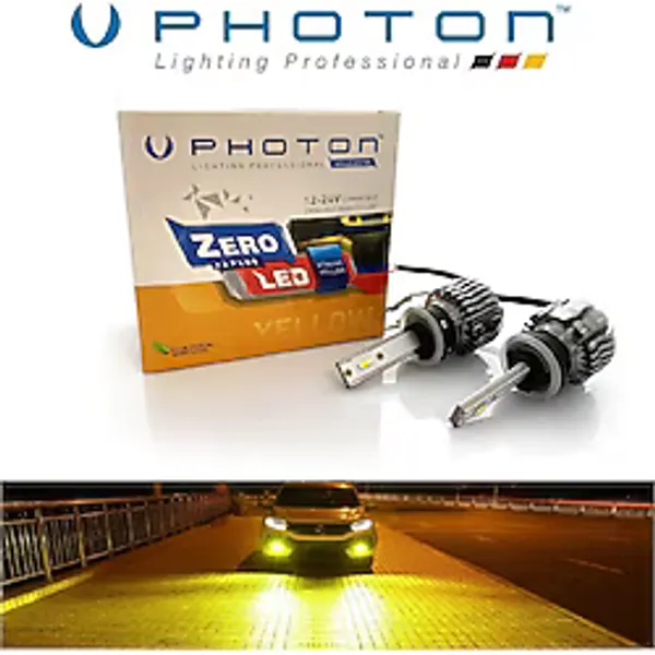 Photon H27 LED Xenon Oto Ampul Zero Fansız Sarı