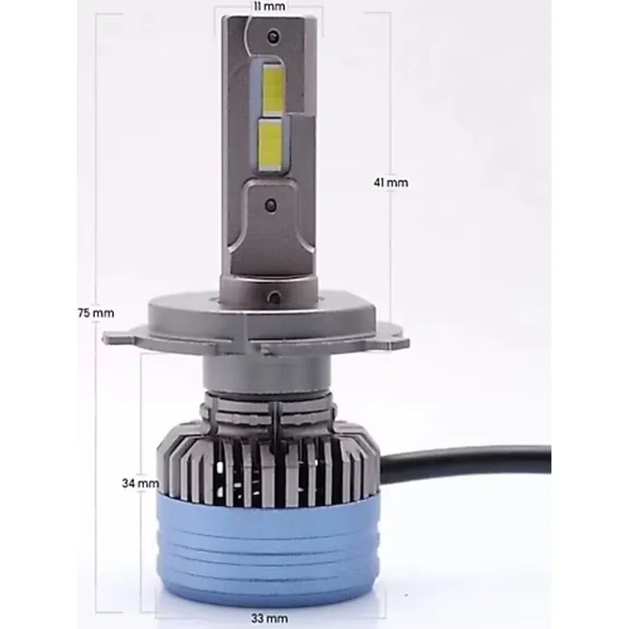 Photon Milestone H4 Katana 12-24V Uyumlu 14000 Lümen Işık Gücü Beyaz LED Xenon